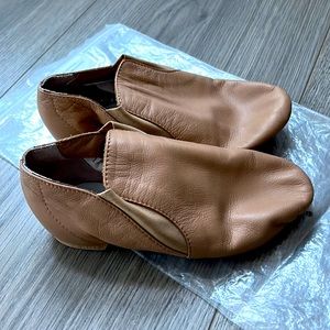 Bloch Kids Jazz Leather Shoes booties Tan
